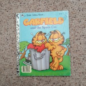 Little Golden Book Garfield and the Space Cat